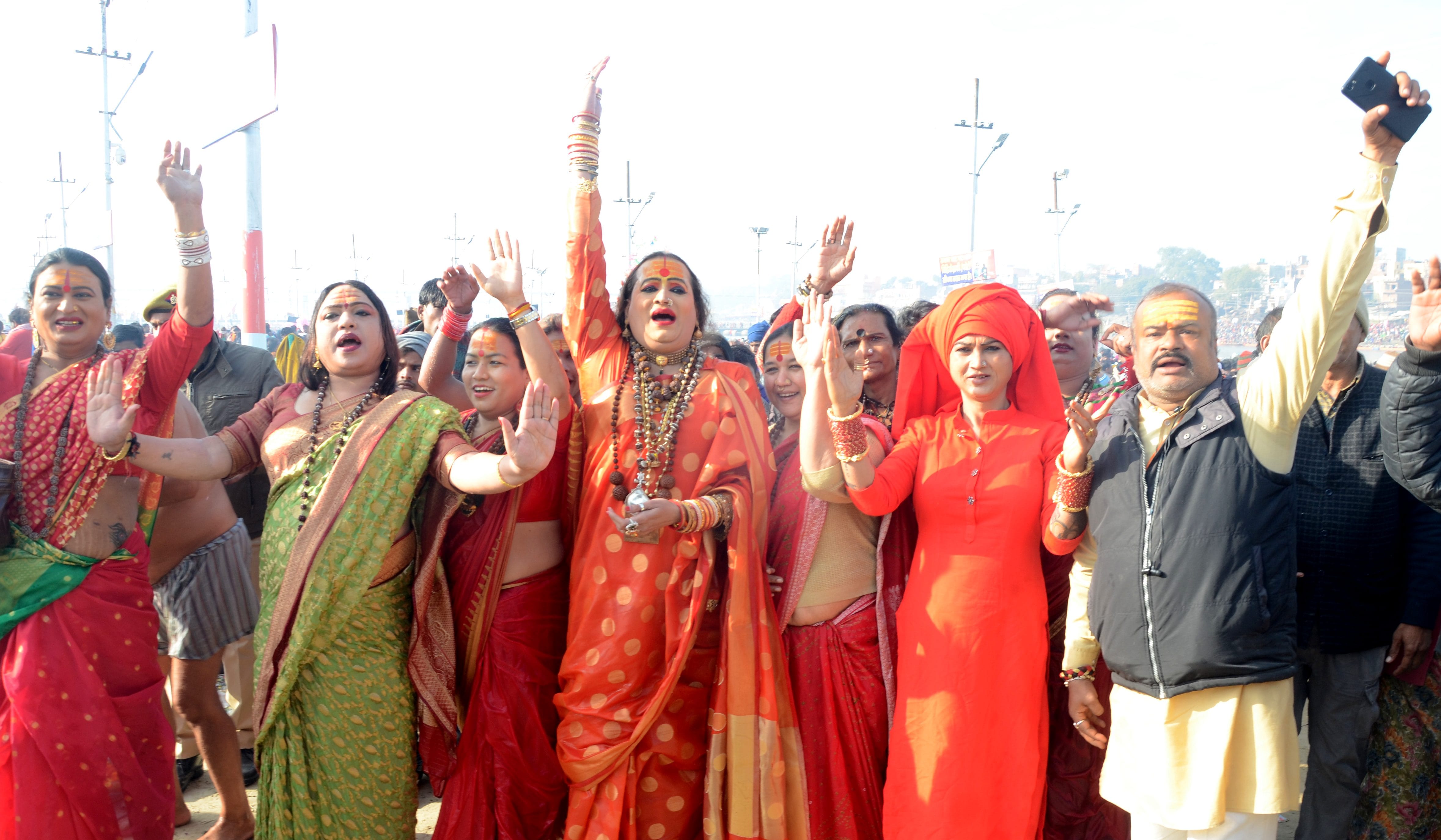 Declared Mahamandaleshwar of Veena Kinnar Arena of Gujarat