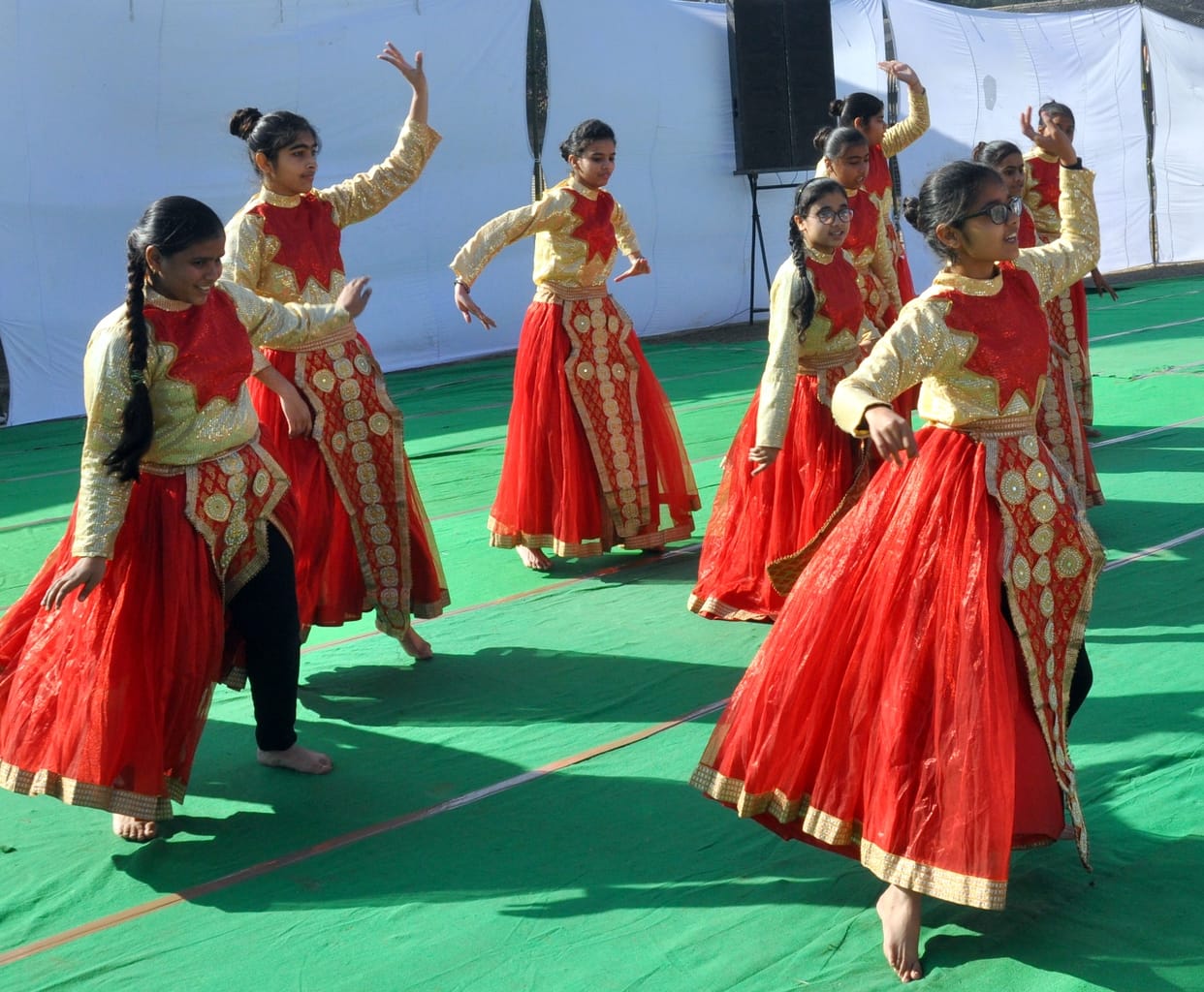 Republic Day celebrations rehearsal at Reserve Police Line