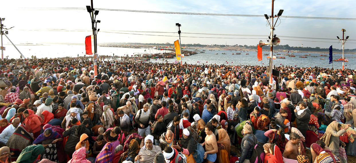 Prayagraj: Claim of one crore bath, train tickets sold for only 67 thousand