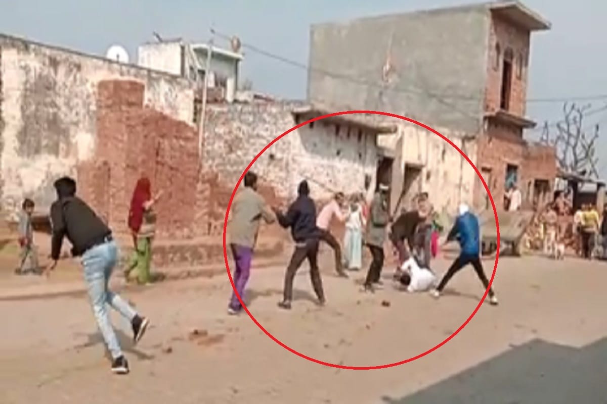 Conflict in two sides in a village of Meerut city