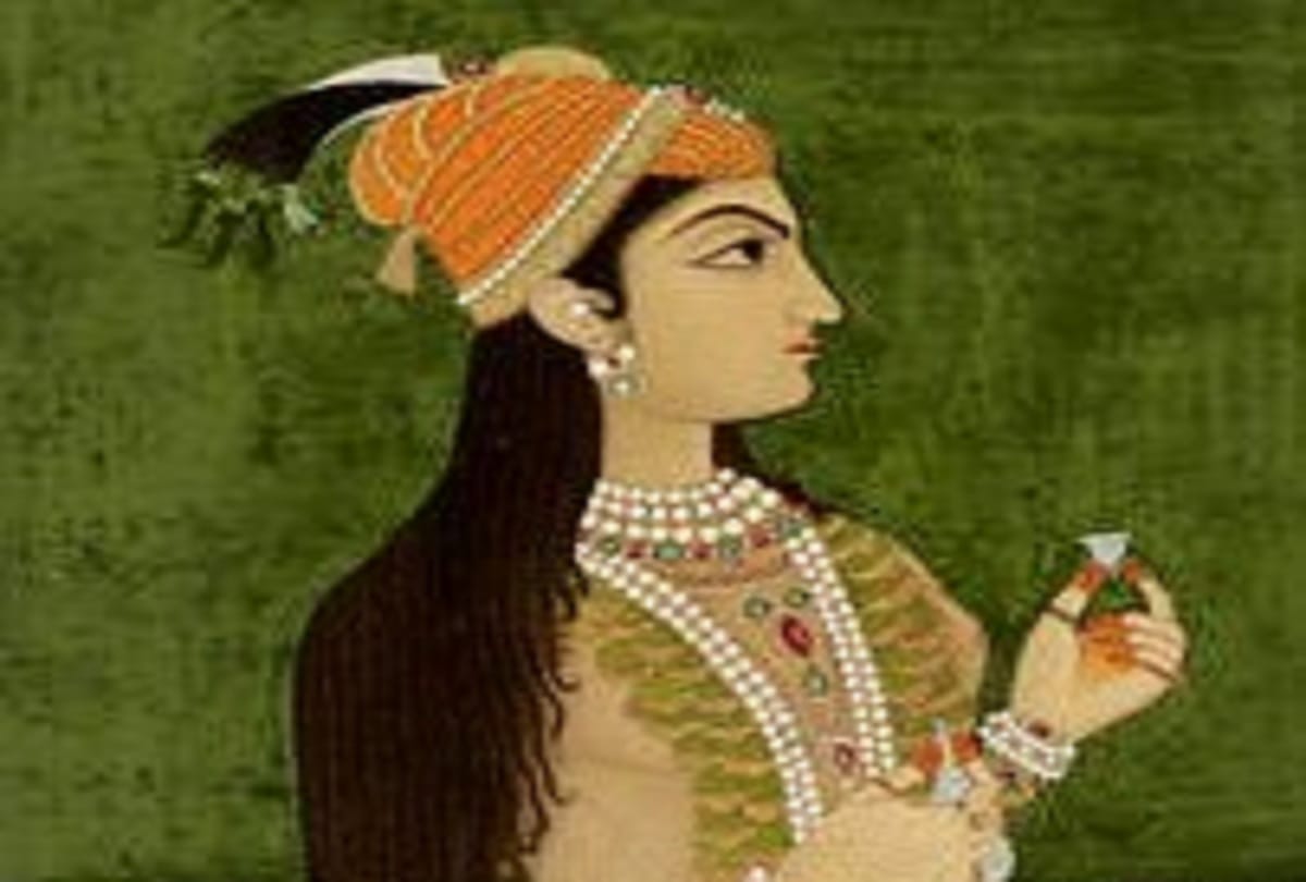 The only and most powerful female ruler of the Mughal Empire Nur Jahan