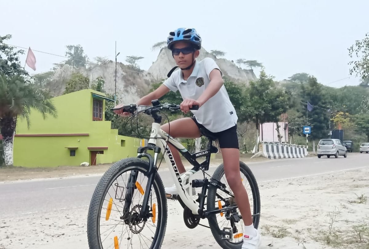 gurdev youngest bicycle rider name in international book of records