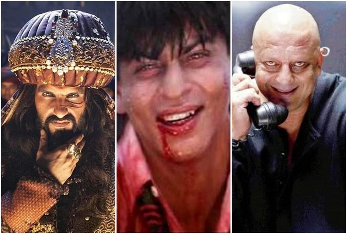 Shahrukh Khan Darr to Sanjay Dutt Agneepath Bollywood 5 hero played negative role