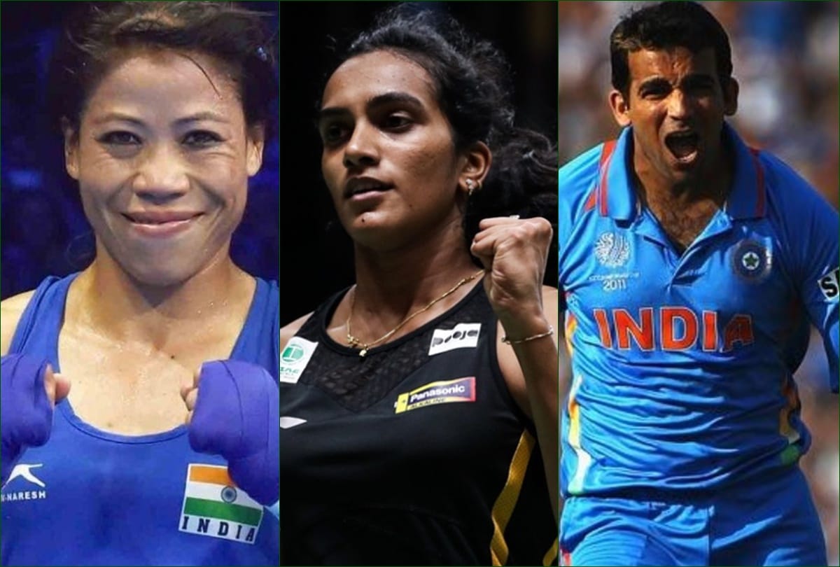 Mary Kom, Zaheer Khan, PV sindhu Jeetu Rai and Rani Rampal awarded padm awards 2020