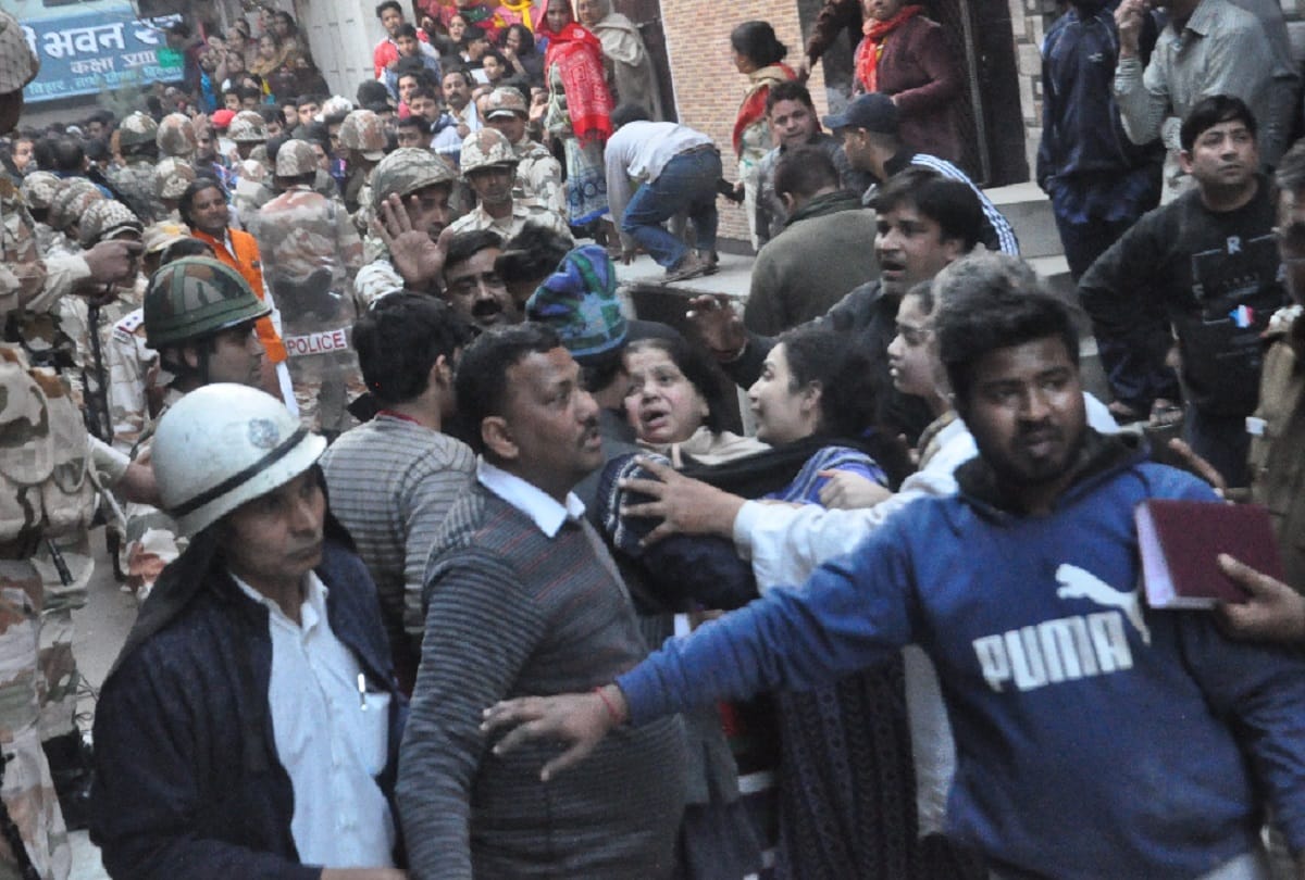 People accused corporation after five deaths in bhajanpura incident