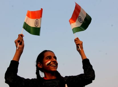 In celebration of Republic Day, residents of Kashi, along with country