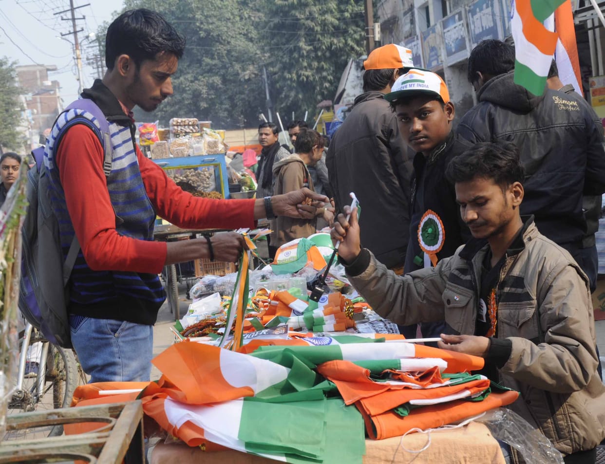 Tricolor flag sold well, Malinga cap was celebrated