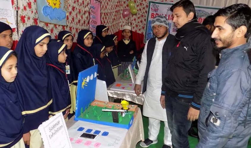 Students made attractive models