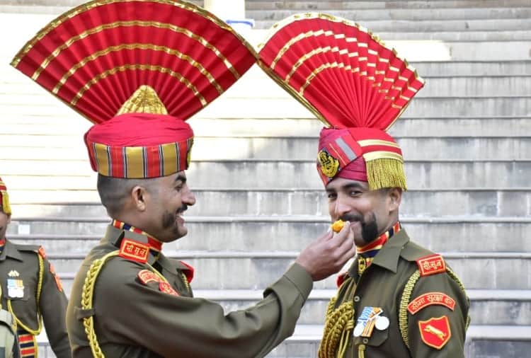 republic day 2020: Celebration Of Republic Day at Attari Wagah Border