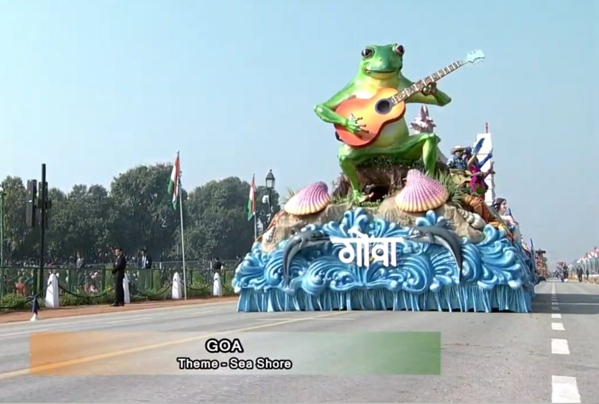 Republic Day Parade 2020 tableaux on Rajpath Delhi See Photos