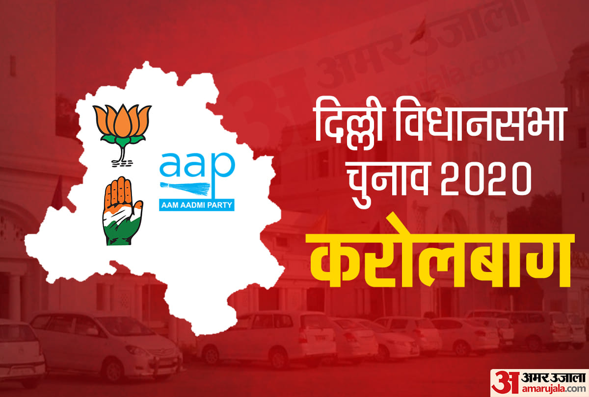 Delhi Assembly Elections 2020 Karolbagh seat history candidates and composition