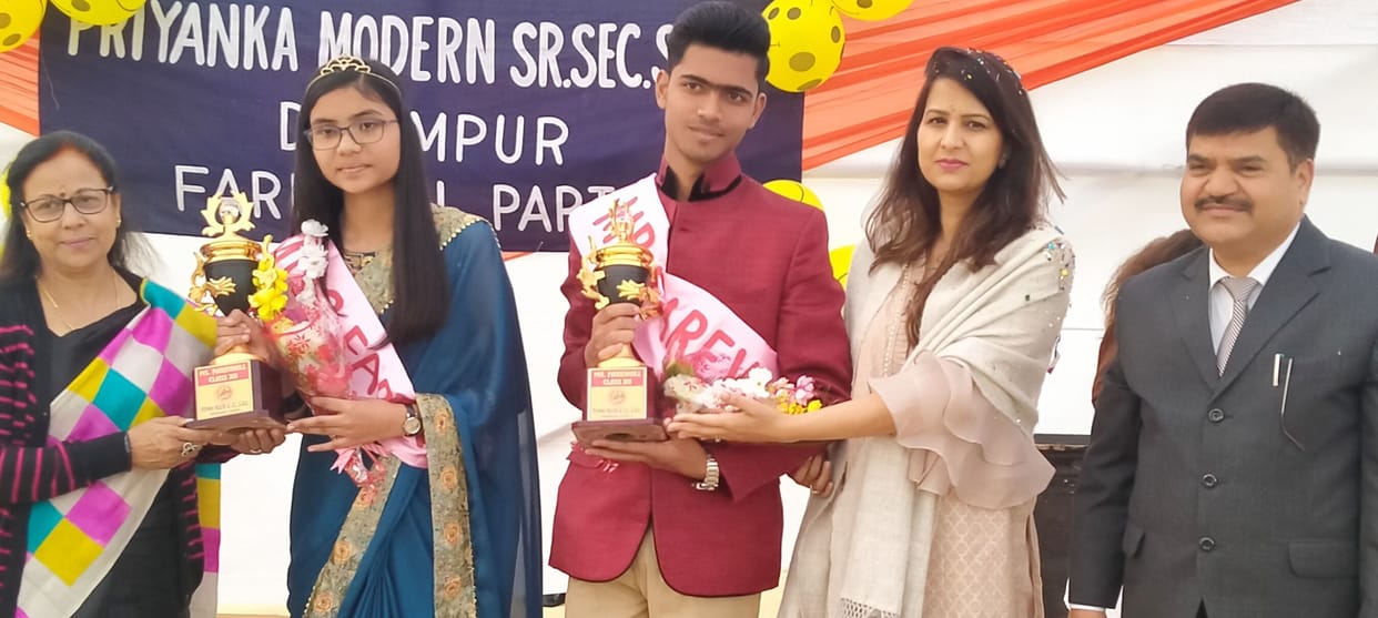 Mr. and Miss Farewell were elected