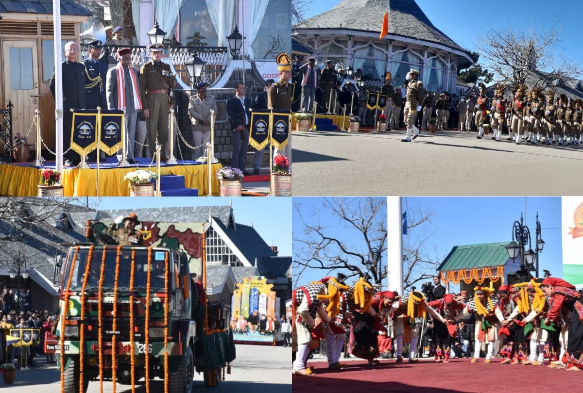 Republic Day 2020 celebrations in shimla himachal pradesh