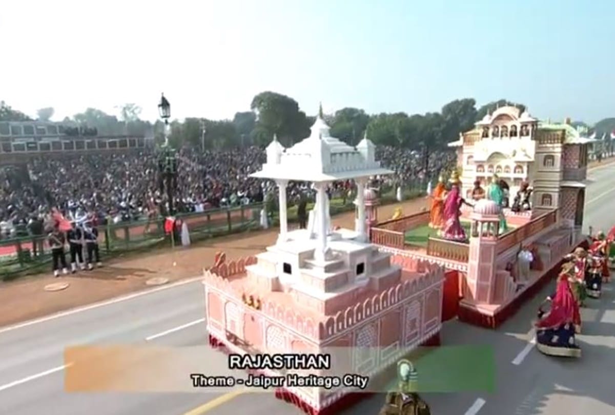 Republic Day Parade 2020 tableaux on Rajpath Delhi See Photos