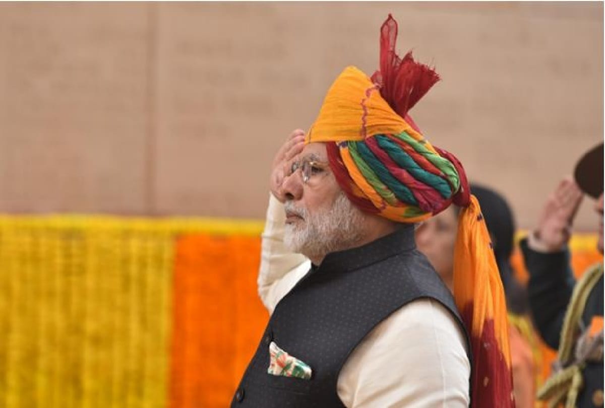 Republic day 2024 PM Modi Unqiue Cap Style Wears Cap From Uttarakhand Rajasthani Traditional Look