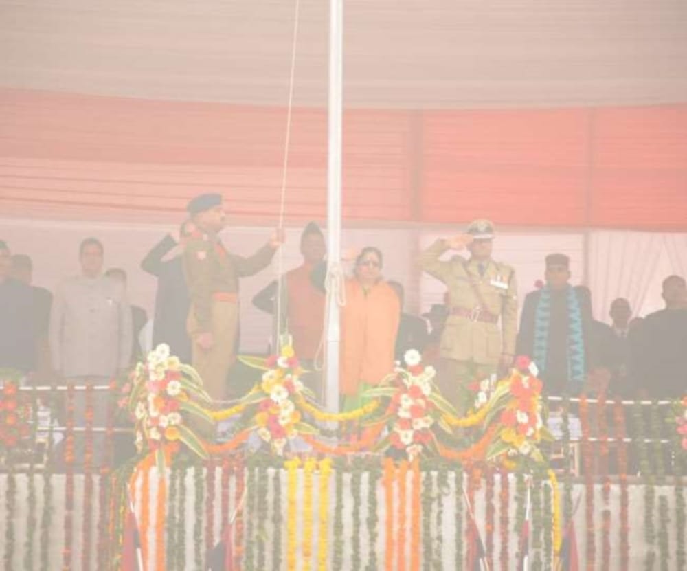 Celebration photos of Republic day in uttarakhand