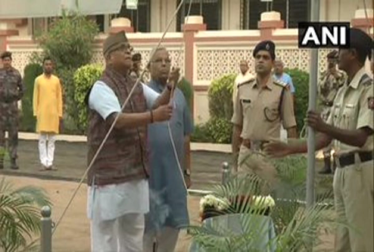 Republic Day RSS Bhaiyyaji Joshi national flag at the Sangh headquarters nagpur