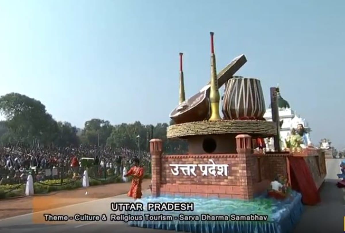 Republic Day Parade 2020 tableaux on Rajpath Delhi See Photos