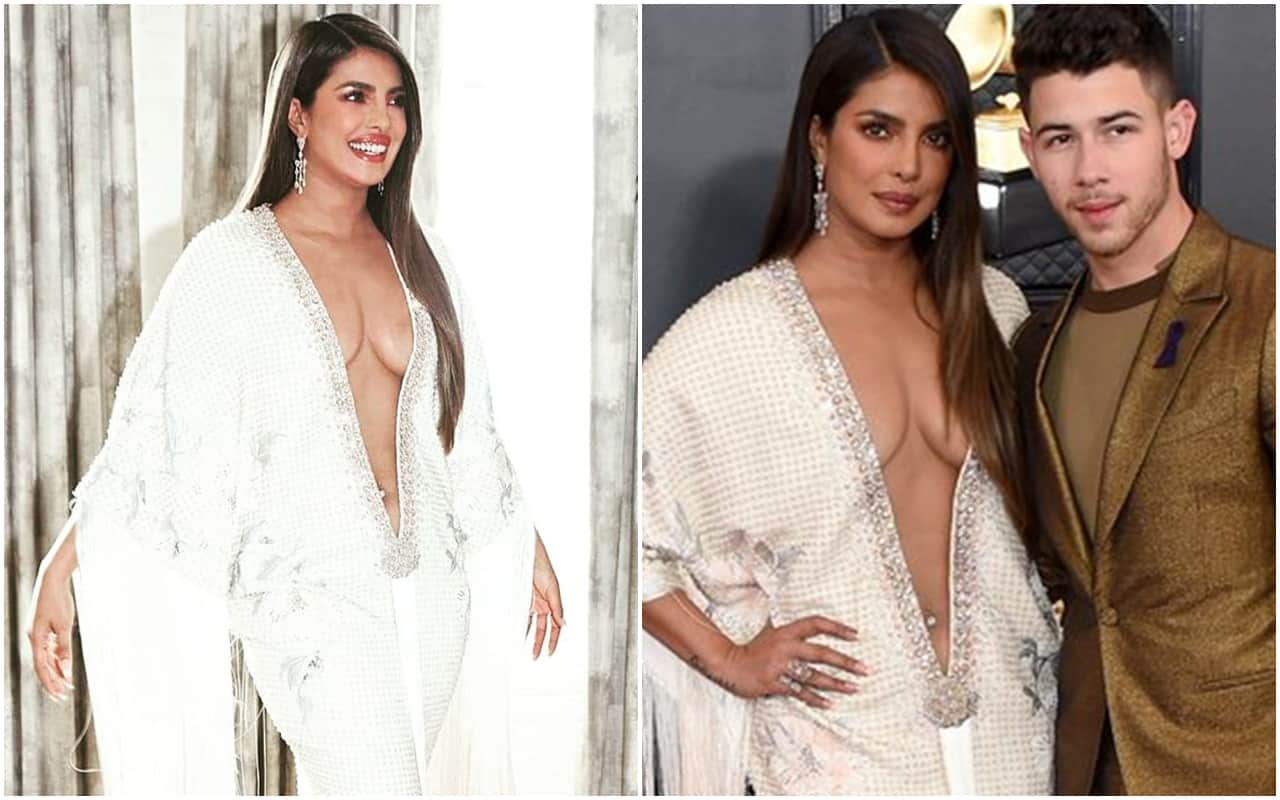 Grammy 2020 Priyanka Chopra Husband Nick Jonas with spinach in his teeth Memes Goes Viral