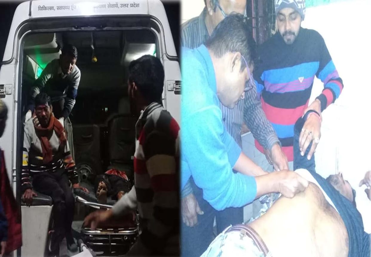 Bike riders shoot the BJP leader in etawah