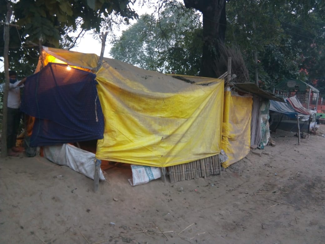 Everyone is insistent on cleanness of Ganges, but homeless flood victims are still suffering