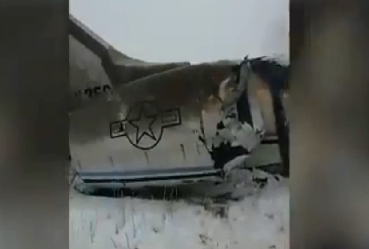 Passenger plane carrying more than 80 people crashes in Afghanistan Taliban area