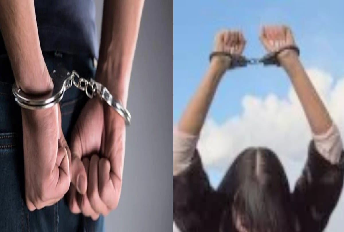 people took man around in village after putting black color on his face land dispute, 7 arrested