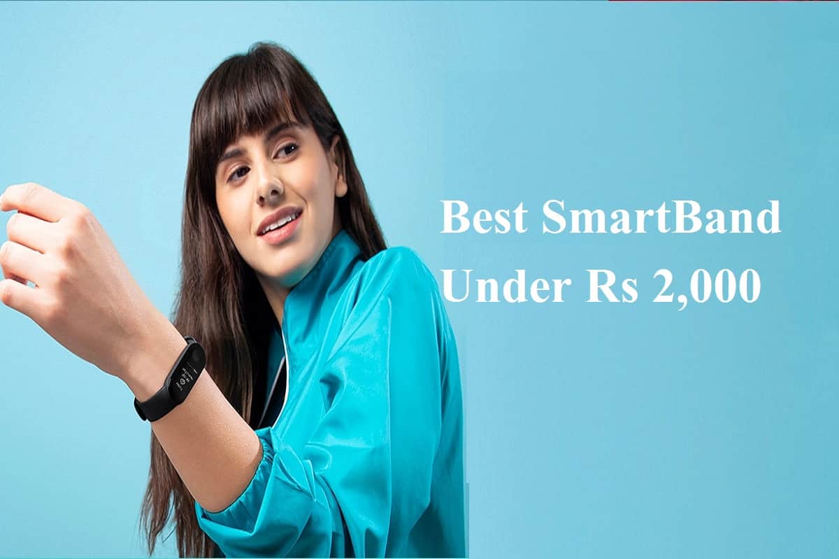 Best Smartband Under Rs 2000 To Buy In India with heart rate monitor