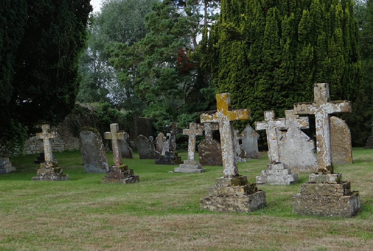 old Man Shocked To Find His Own Grave In Cemetery in Scotland