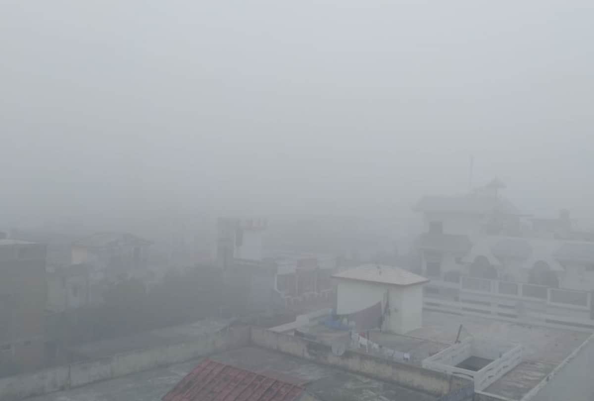 Heavy fog and cold wave in Gorakhpur