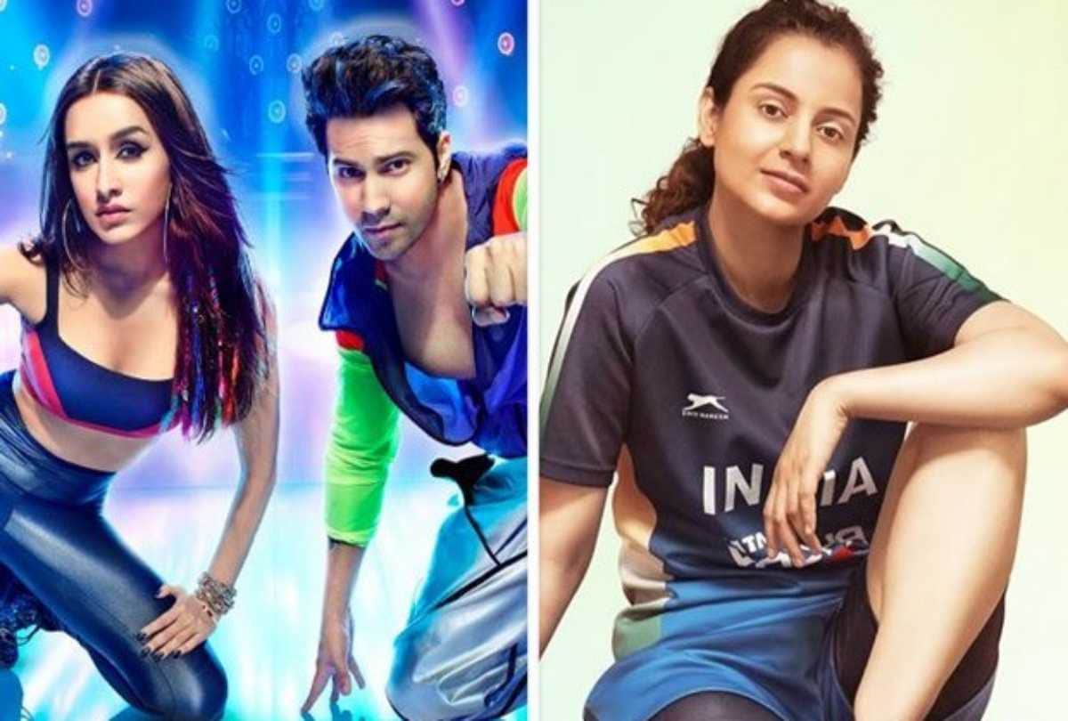 kangana ranaut film panga and varun dhawan film street dancer 3d third day box office collection