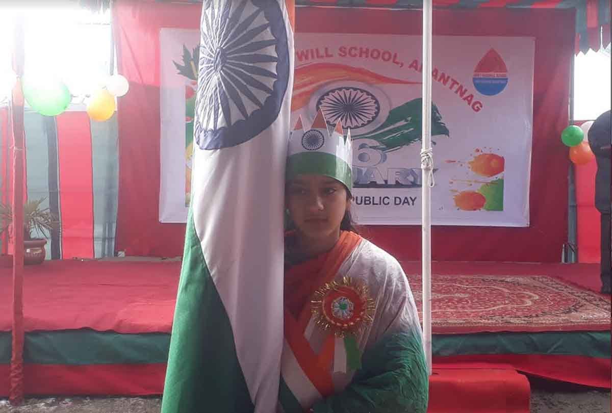 Republic Day 2020 in Anantnag jammu kashmir