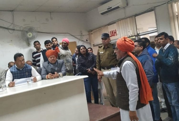 Meeting of Parivedna Samiti in Jind of Haryana
