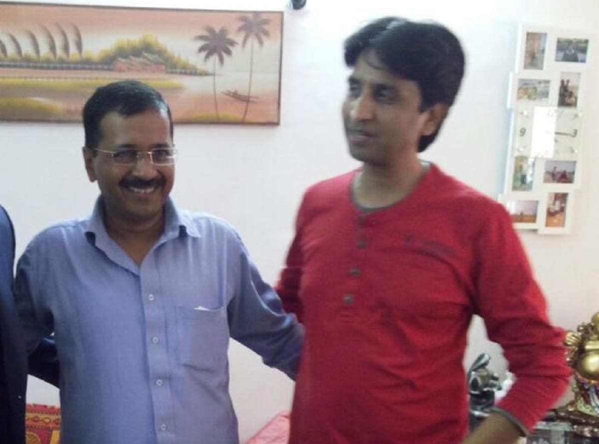 delhi election 2020: Arvind kejriwal and Kumar Vishwas attacked each other on Shaheen Bagh Protest