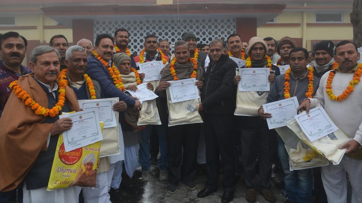 Morena Mill honored farmers
