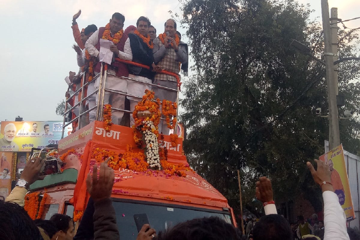 Minister Shrikant Sharma says cleaning of Ganga will continue in our government
