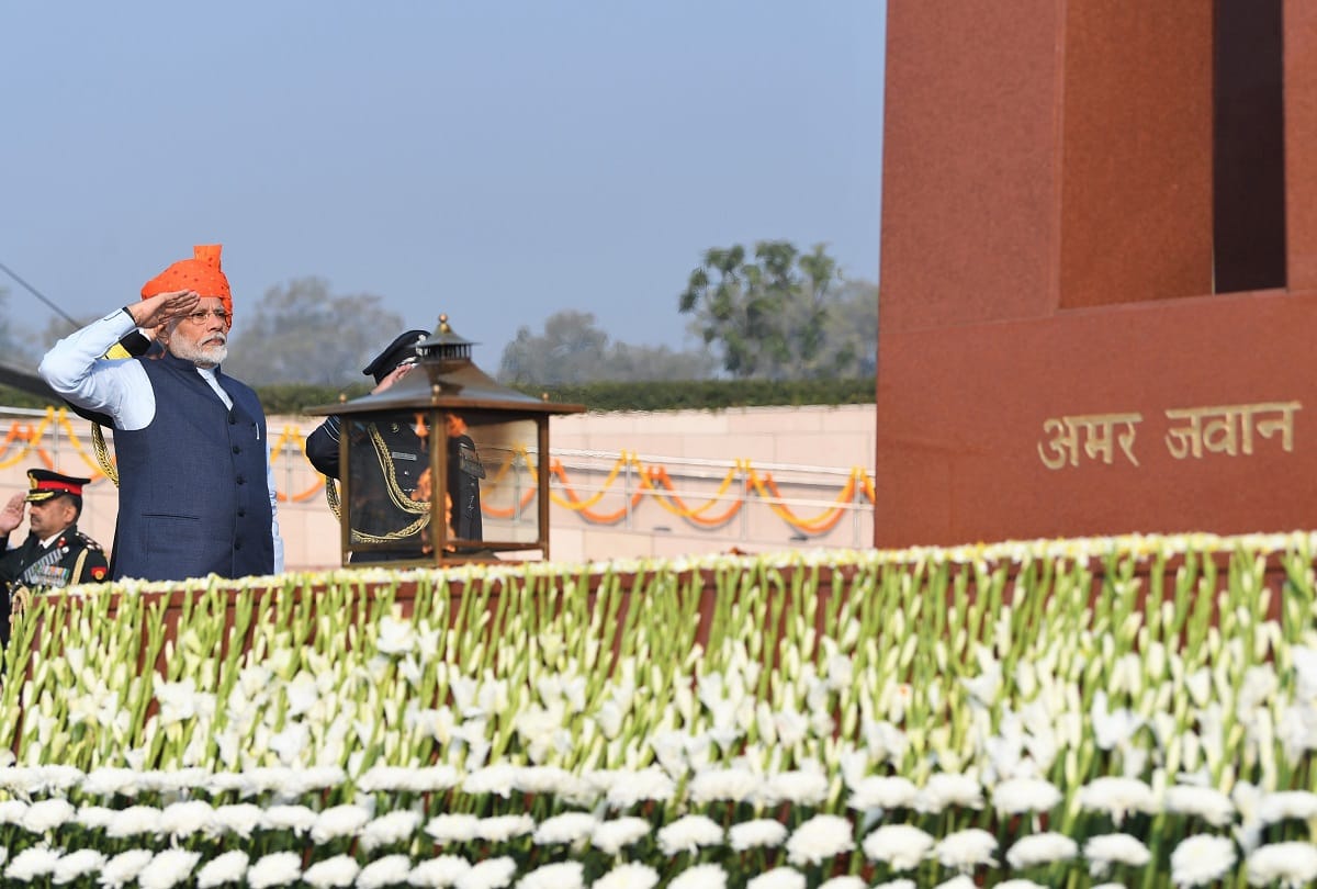 Republic Day 2020: Images of Parade, Narendra Modi Amit Shah Sonia Gandhi Congress BJP 