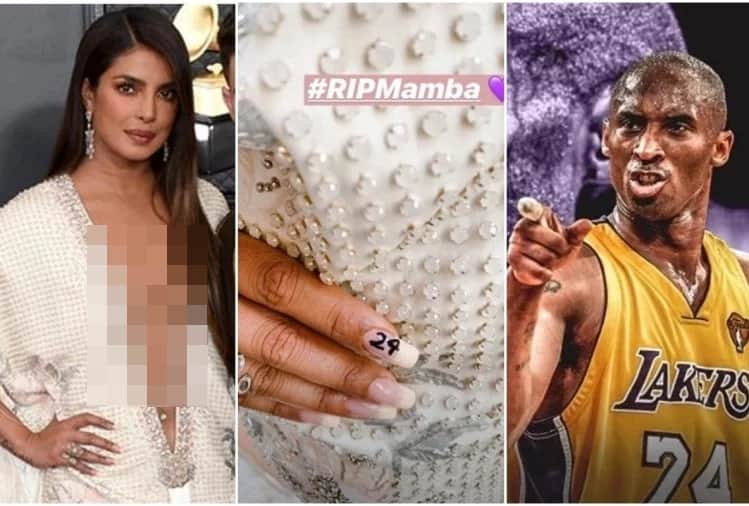 Priyanka Chopra give tribute to Kobe Bryant at Grammys 2020 with nail art 24
