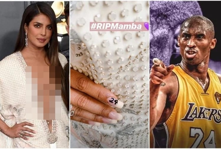 Priyanka Chopra give tribute to Kobe Bryant at Grammys 2020 with nail art 24