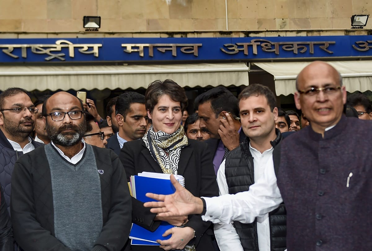CAA protest: Rahul, Priyanka Gandhi met NHRC over UP police action
