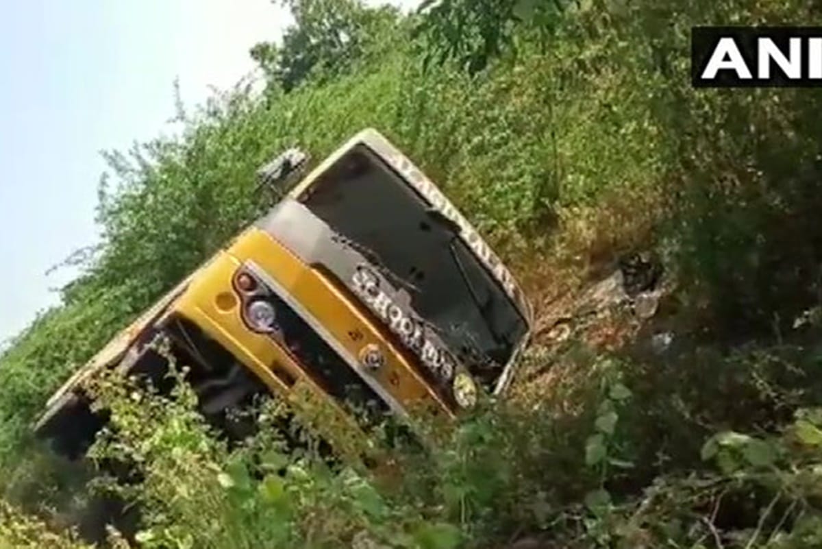 Tamil Nadu many students injured after school bus met with accident, investigation underway