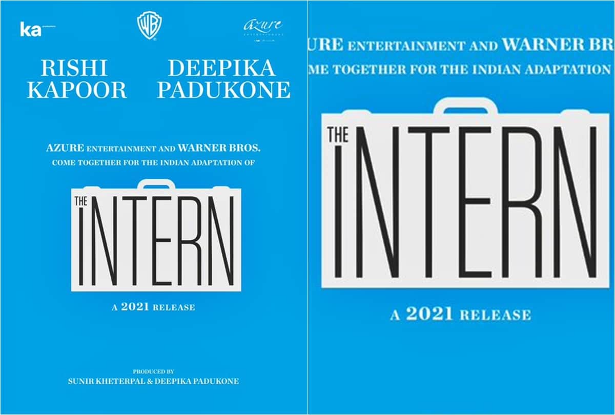 Deepika Padukone and Rishi Kapoor To Co Star In Hollywood Movie The Intern Hindi Remake