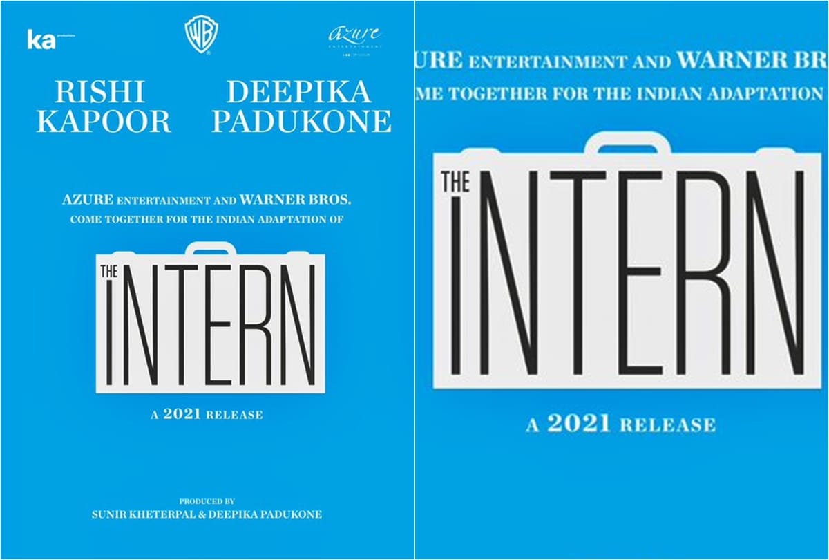 Deepika Padukone and Rishi Kapoor To Co Star In Hollywood Movie The Intern Hindi Remake