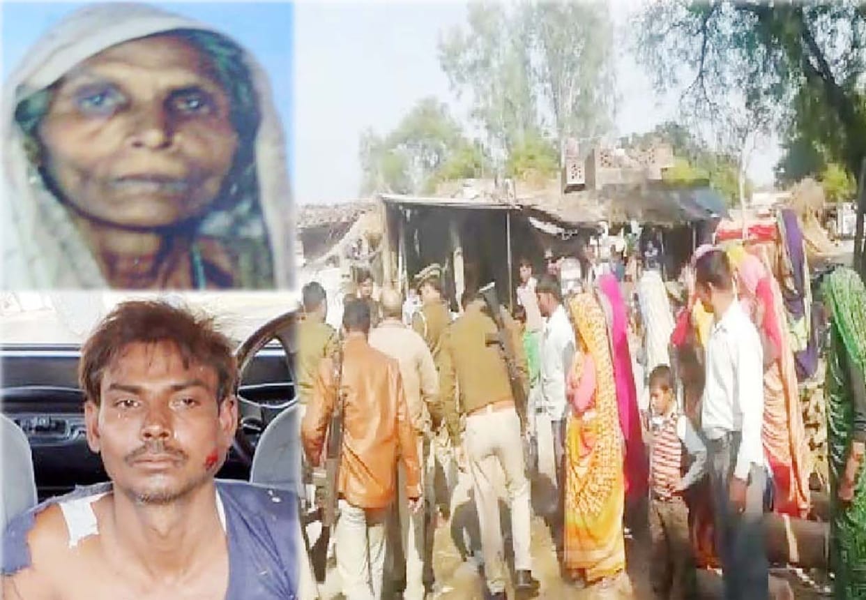 Knapur: son brutally murdered his mother