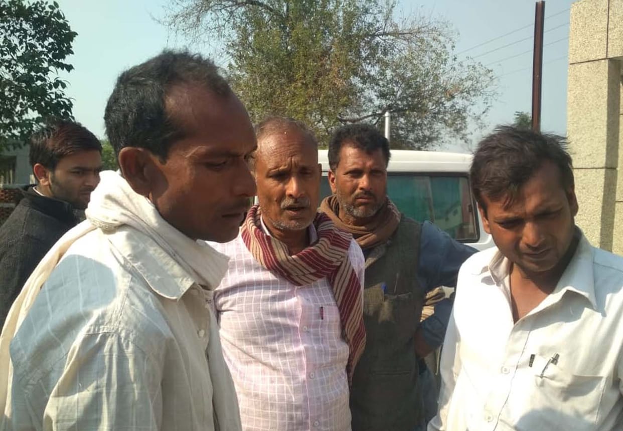 farmer died in accident in chitrakoot
