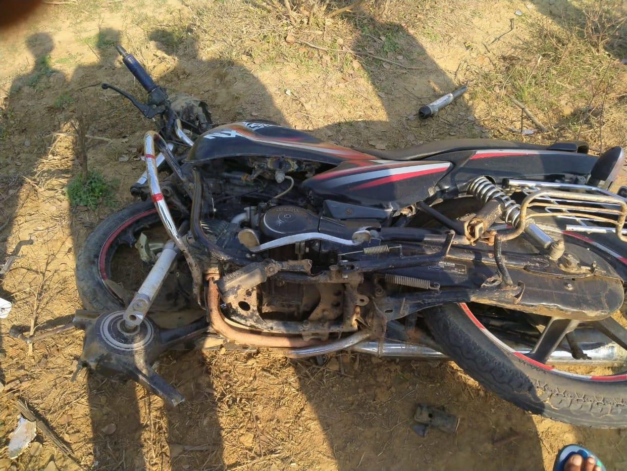 Son dies in road accident for distributing father's triyodashee card