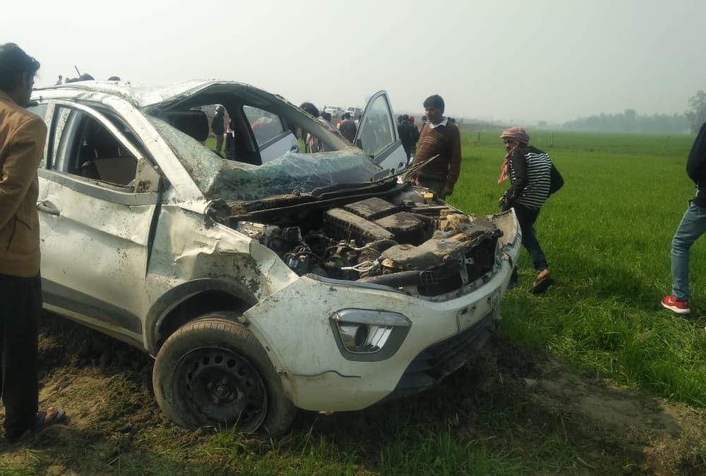 A high court lawyer died in an accident in Lucknow.