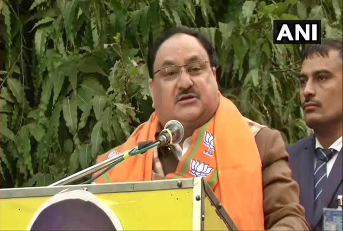 BJP President JP Nadda attack on Manish Sisodia Asked What is your relationship with Shaheen Bagh