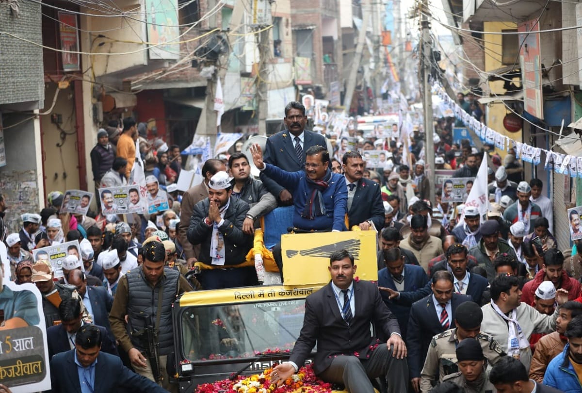 Delhi Assembly Elections 2020 AAP launches Mera Vote Kaam ko Sidhe Kejriwal Ko campaign