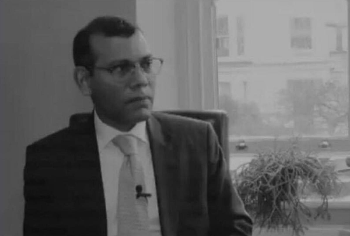 journalist who became president of Maldives Mohamed Nasheed